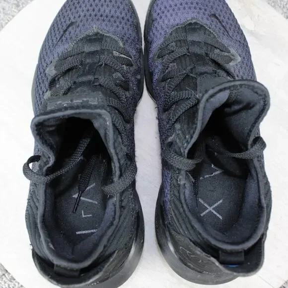 Nike LeBron 16 Low Basketball Shoes Mens 8.5 Black Blue Sneakers - Picture 8 of 9